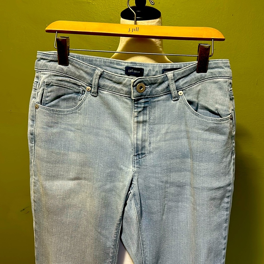 J.Jill Authentic Fit Cropped Jeans